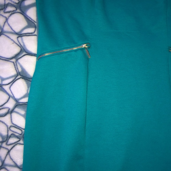 aqua color dress midi - Picture 2 of 2